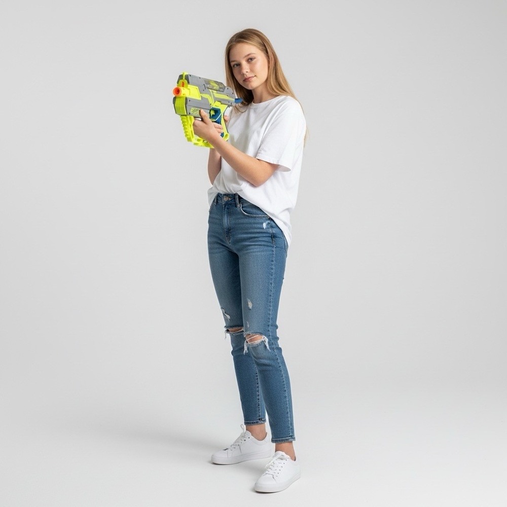 Nerf Hyper Fuel-20 Blaster,  Holds 20 Nerf Hyper Rounds Up to‎ 110 FPS